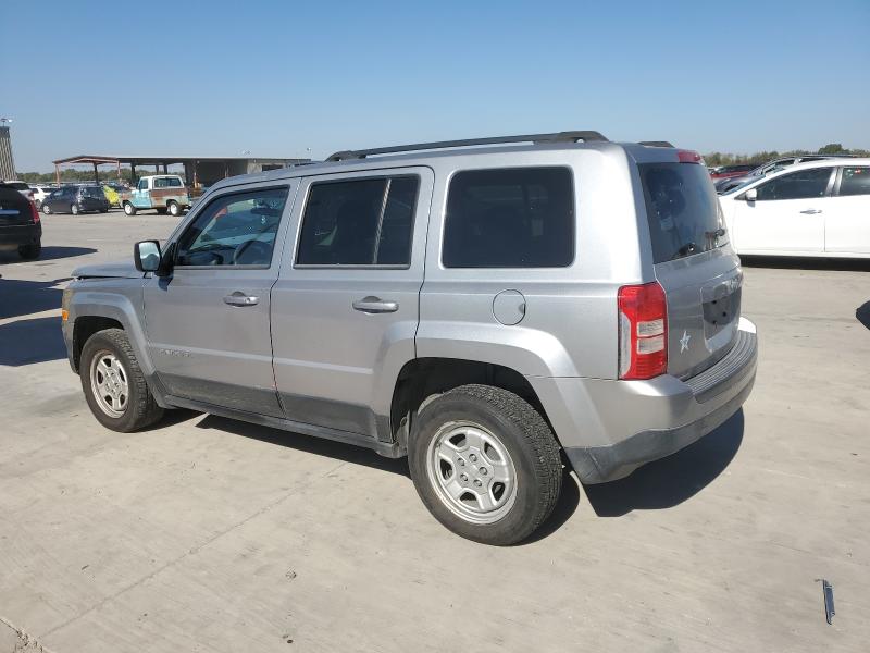 1C4NJPBA5FD102770 - 2015 JEEP PATRIOT SPORT ვერცხლისფერი ფოტო 2