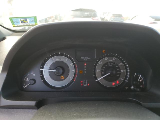 5FNRL5H90CB015845 - 2012 HONDA ODYSSEY TOURING WHITE photo 9