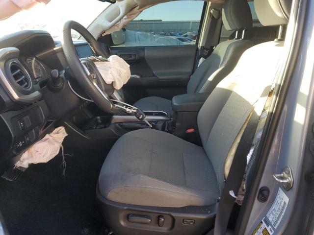 3TMDZ5BN9LM082390 - 2020 TOYOTA TACOMA DOUBLE CAB ნაცრისფერი ფოტო 7