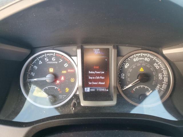 3TMDZ5BN9LM082390 - 2020 TOYOTA TACOMA DOUBLE CAB ნაცრისფერი ფოტო 9