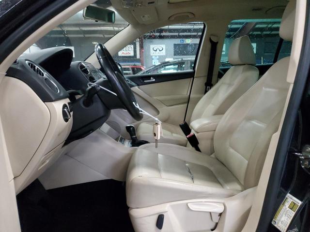 WVGBV7AX6BW532346 - 2011 VOLKSWAGEN TIGUAN S შავი ფოტო 7