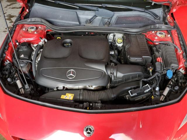 WDDSJ4GB4JN524606 - 2018 MERCEDES-BENZ CLA 250 4MATIC RED photo 11