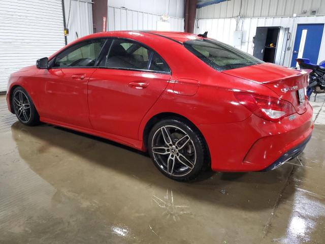 WDDSJ4GB4JN524606 - 2018 MERCEDES-BENZ CLA 250 4MATIC RED photo 2