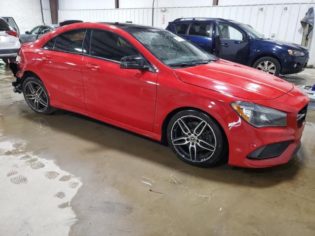 WDDSJ4GB4JN524606 - 2018 MERCEDES-BENZ CLA 250 4MATIC RED photo 4