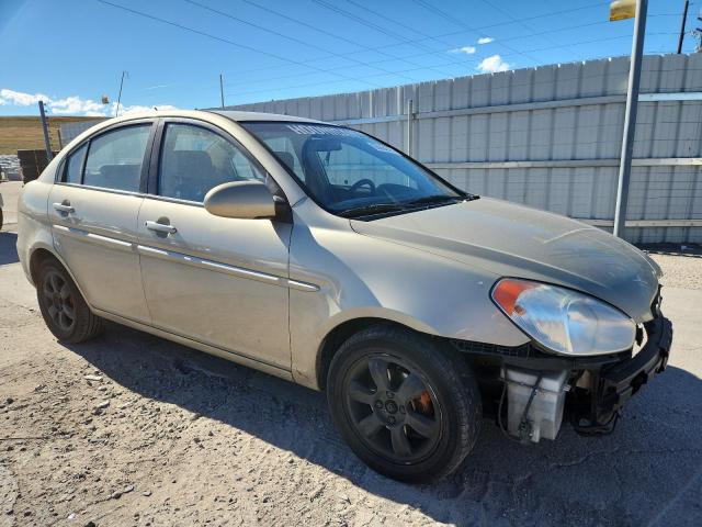 KMHCN46C36U040755 - 2006 HYUNDAI ACCENT GLS GOLD photo 4