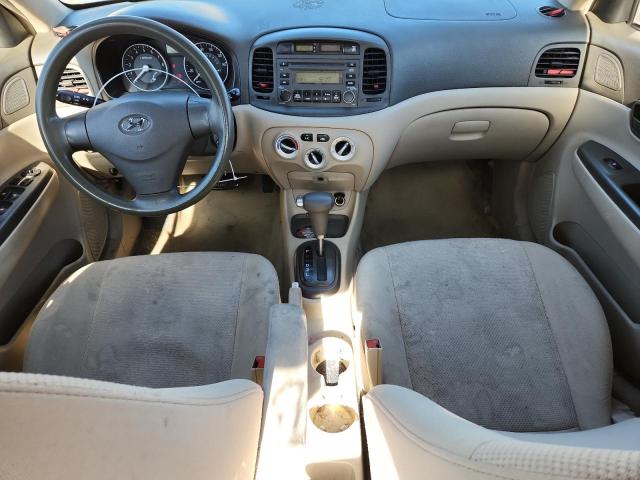 KMHCN46C36U040755 - 2006 HYUNDAI ACCENT GLS GOLD photo 8