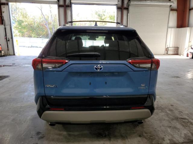 4T3T6RFVXPU120204 - 2023 TOYOTA RAV4 SE BLUE photo 6
