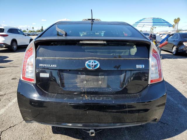 JTDKN3DU3D5593130 - 2013 TOYOTA PRIUS შავი ფოტო 6