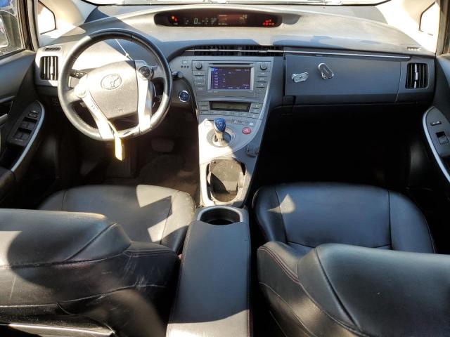 JTDKN3DU3D5593130 - 2013 TOYOTA PRIUS შავი ფოტო 8