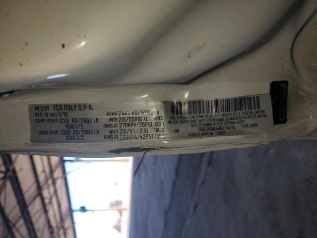 ZFBERFAB4H6E74241 - 2017 RAM PROMASTER 白色 照片 12