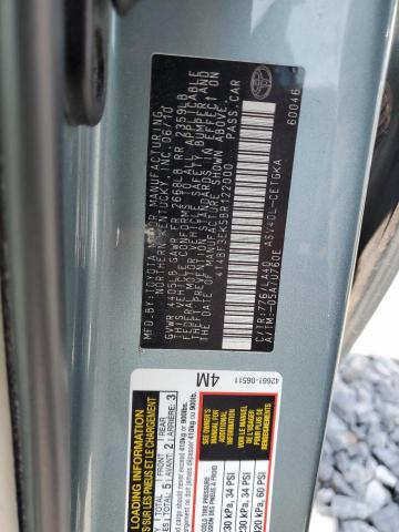 4T4BF3EK5BR122000 - 2011 TOYOTA CAMRY BASE 绿色 照片 24