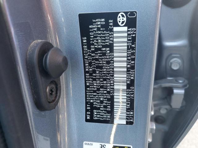 5YFB4MDE1PP004200 - 2023 TOYOTA COROLLA LE BLUE photo 13