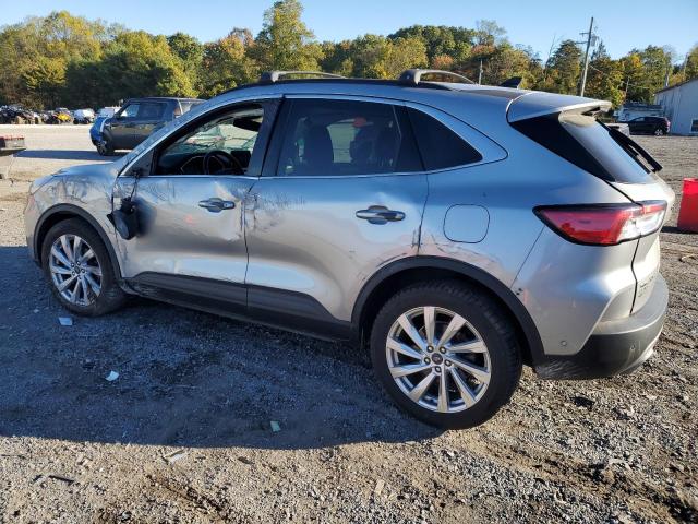 1FMCU9DZ4NUA57876 - 2022 FORD ESCAPE TITANIUM 银色 照片 2