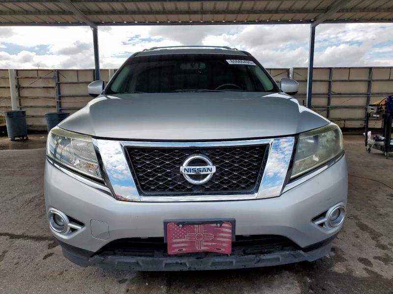 5N1AR2MMXEC728963 - 2014 NISSAN PATHFINDER S 银色 照片 5