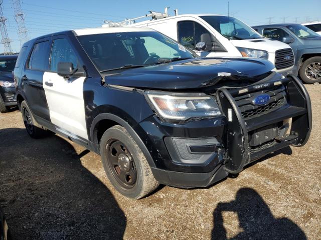 1FM5K8AR0HGC78214 - 2017 FORD EXPLORER POLICE INTERCEPTOR BLACK photo 4