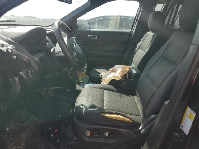 1FM5K8AR0HGC78214 - 2017 FORD EXPLORER POLICE INTERCEPTOR BLACK photo 7
