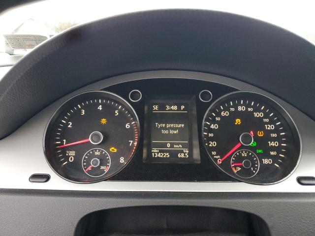 WVWMP7AN4BE705535 - 2011 VOLKSWAGEN CC SPORT SILVER photo 9