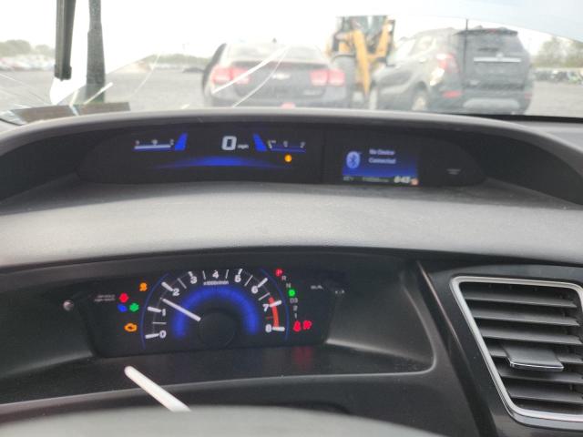 19XFB2F55DE236496 - 2013 HONDA CIVIC LX SILVER photo 9