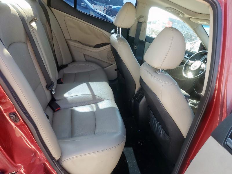 5XXGN4A76FG352509 - 2015 KIA OPTIMA EX RED photo 10