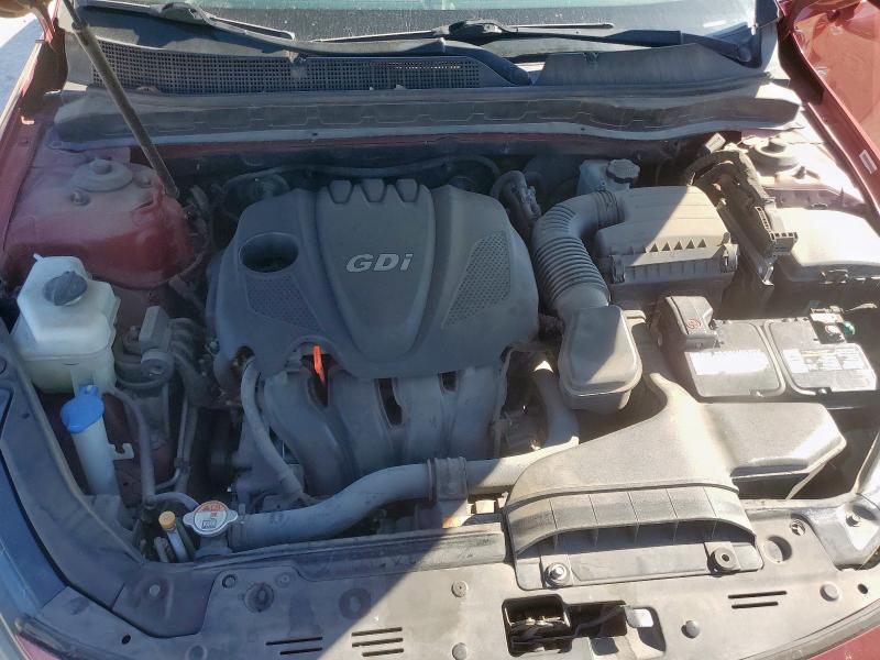 5XXGN4A76FG352509 - 2015 KIA OPTIMA EX RED photo 11