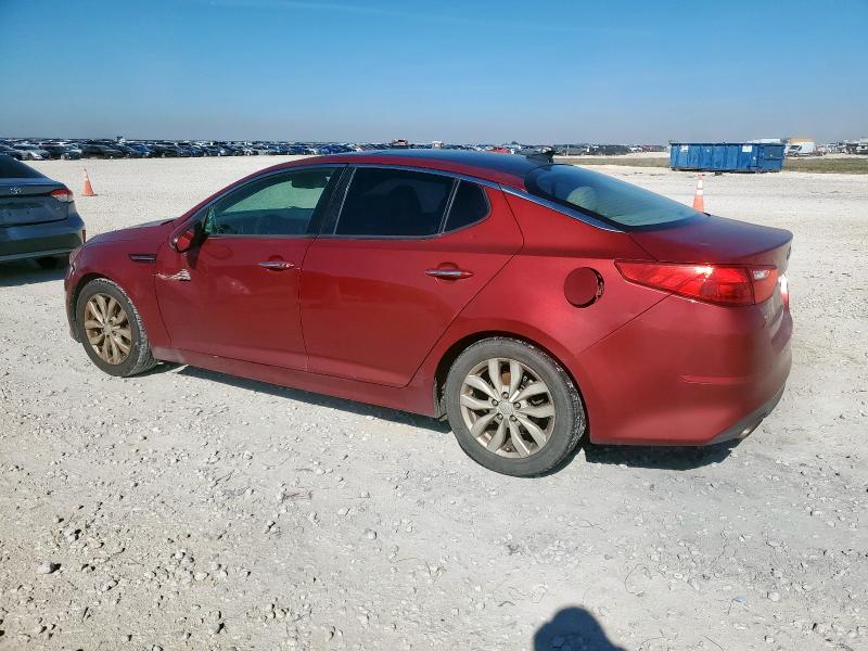 5XXGN4A76FG352509 - 2015 KIA OPTIMA EX RED photo 2