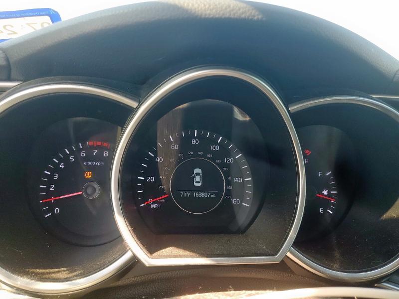 5XXGN4A76FG352509 - 2015 KIA OPTIMA EX RED photo 9