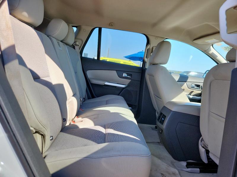 2FMDK3JC8BBA93370 - 2011 FORD EDGE SEL WHITE photo 11