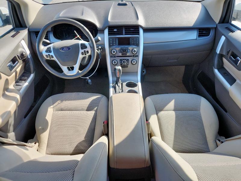 2FMDK3JC8BBA93370 - 2011 FORD EDGE SEL WHITE photo 8