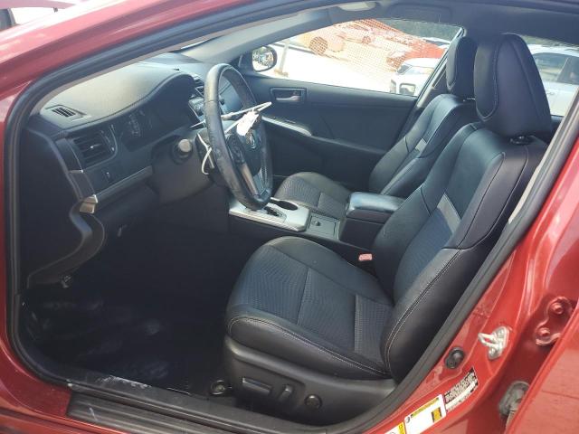 4T1BF1FK3DU693713 - 2013 TOYOTA CAMRY L RED photo 7