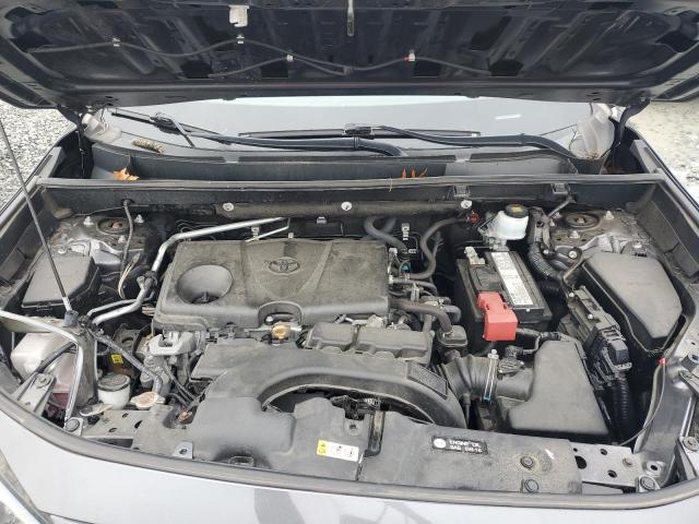 2T3P1RFVXKC020940 - 2019 TOYOTA RAV4 XLE Մոխրագույն լուսանկար 12