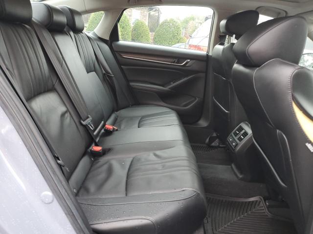 1HGCV2F93MA016307 - 2021 HONDA ACCORD TOURING ნაცრისფერი ფოტო 10