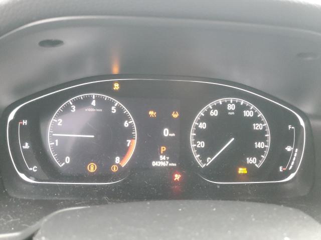 1HGCV2F93MA016307 - 2021 HONDA ACCORD TOURING ნაცრისფერი ფოტო 9