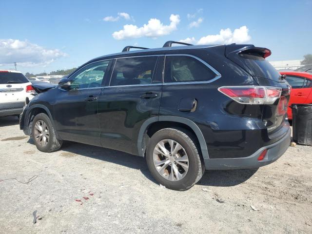 5TDKKRFH0FS073914 - 2015 TOYOTA HIGHLANDER XLE Qara foto 2