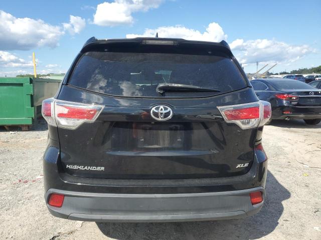 5TDKKRFH0FS073914 - 2015 TOYOTA HIGHLANDER XLE Qara foto 6