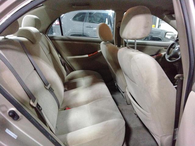 1NXBR32E78Z970906 - 2008 TOYOTA COROLLA CE TAN photo 10