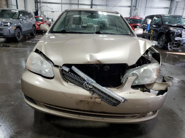 1NXBR32E78Z970906 - 2008 TOYOTA COROLLA CE TAN photo 5