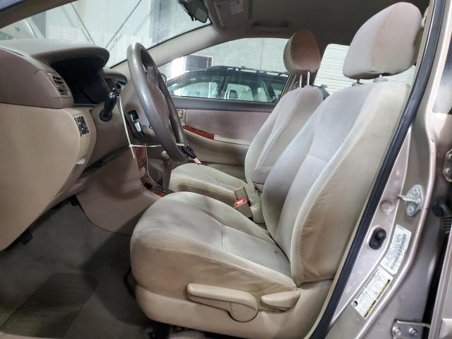1NXBR32E78Z970906 - 2008 TOYOTA COROLLA CE TAN photo 7