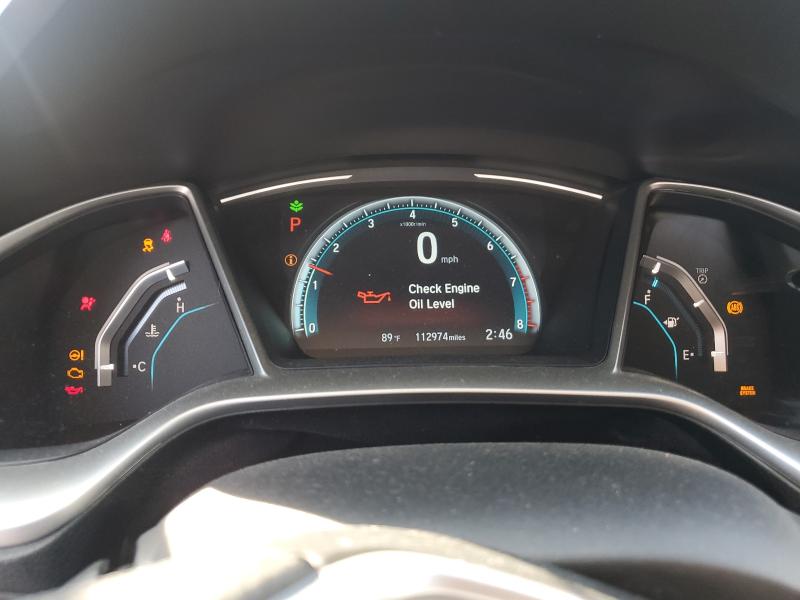 19XFC2F75HE208072 - 2017 HONDA CIVIC EX GRAY photo 9