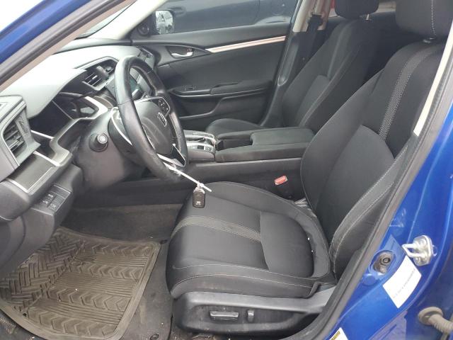 2HGFC2F72LH015991 - 2020 HONDA CIVIC EX BLUE photo 7