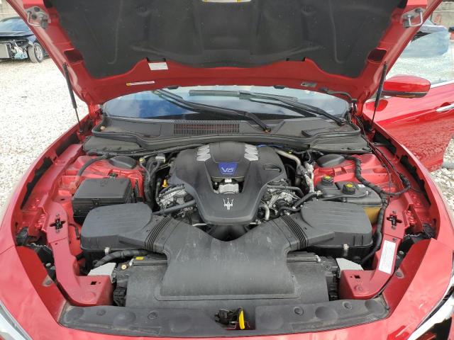 ZAM57YSL2K1336152 - 2019 MASERATI GHIBLI S Czerwony zdjęcie 11