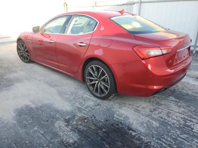 ZAM57YSL2K1336152 - 2019 MASERATI GHIBLI S Czerwony zdjęcie 2