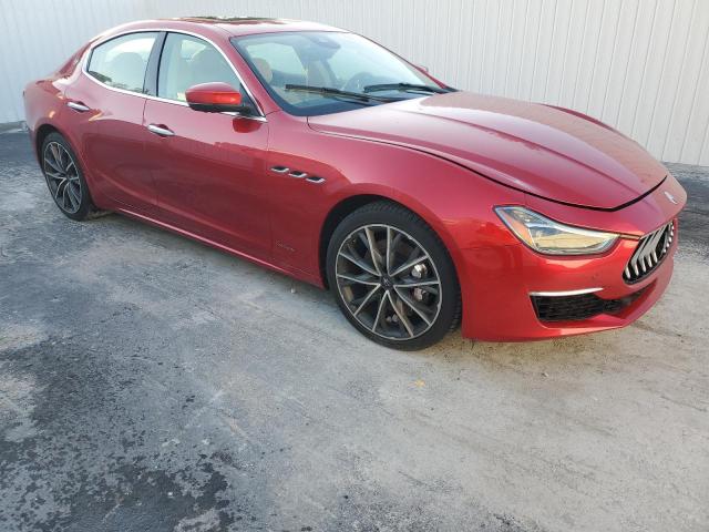 ZAM57YSL2K1336152 - 2019 MASERATI GHIBLI S Czerwony zdjęcie 4