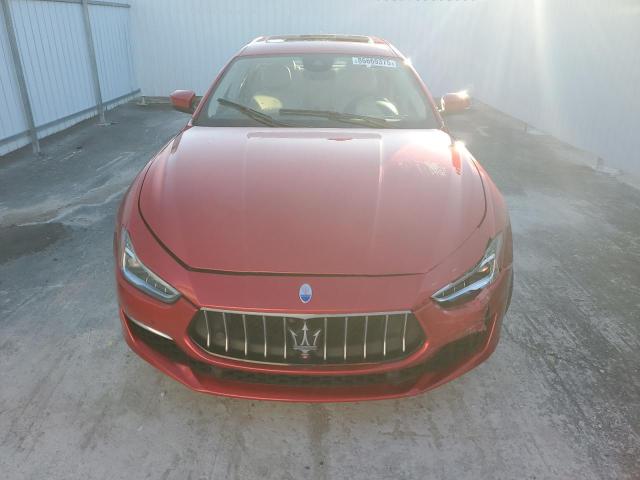ZAM57YSL2K1336152 - 2019 MASERATI GHIBLI S Czerwony zdjęcie 5