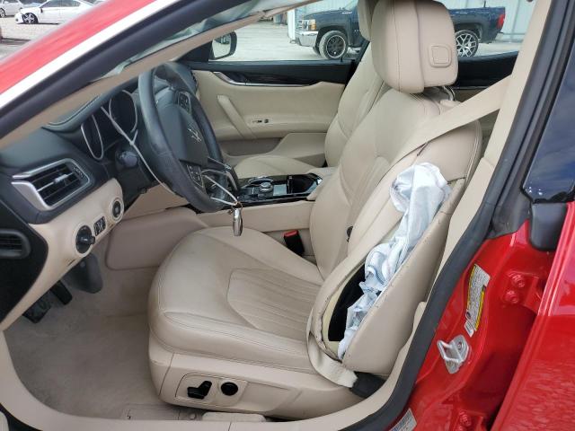 ZAM57YSL2K1336152 - 2019 MASERATI GHIBLI S Czerwony zdjęcie 7