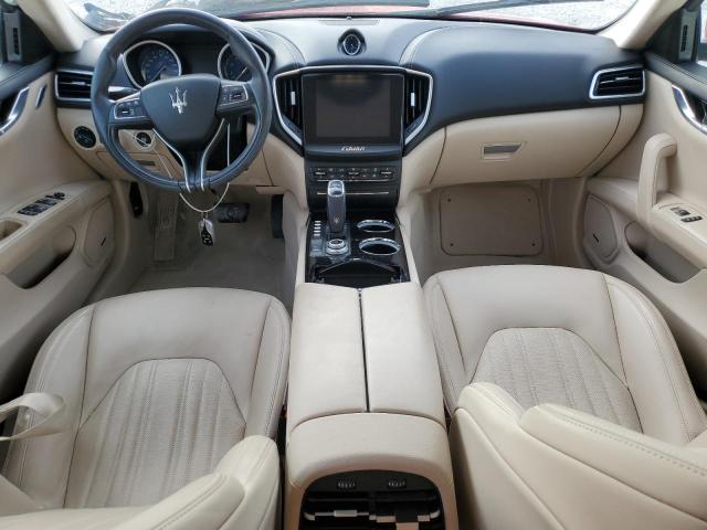 ZAM57YSL2K1336152 - 2019 MASERATI GHIBLI S Czerwony zdjęcie 8