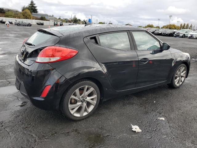 KMHTC6AD0HU309119 - 2017 HYUNDAI VELOSTER BLACK photo 3