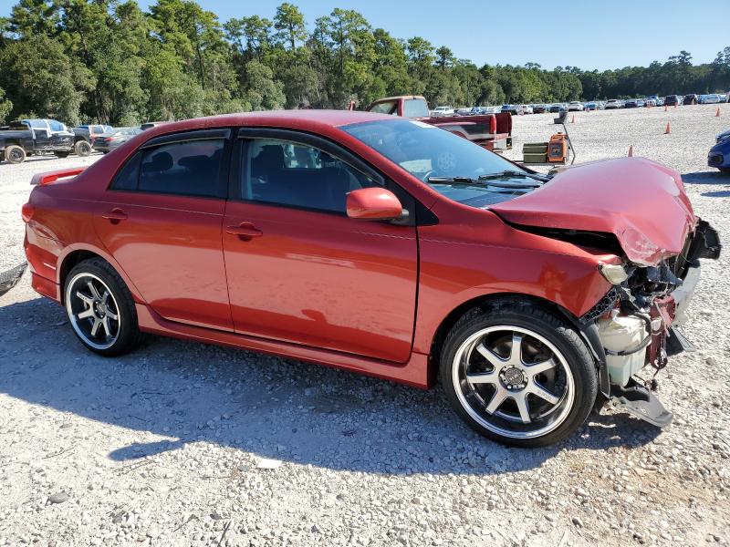 1NXBU40E59Z100029 - 2009 TOYOTA COROLLA BASE Kırmızı fotoğraf 4