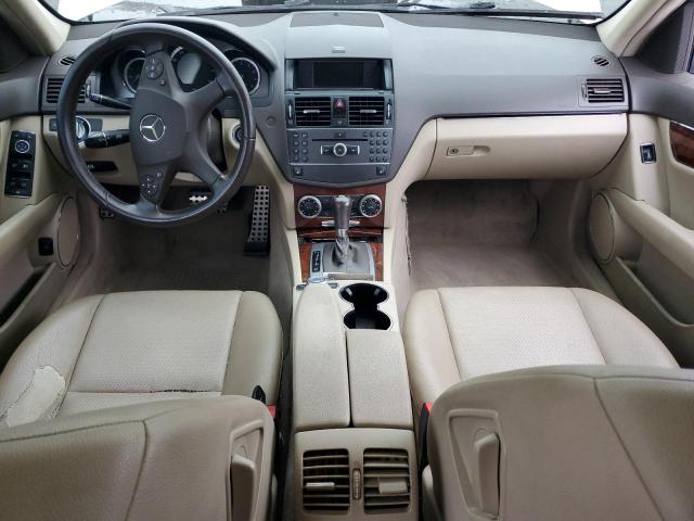 WDDGF8BB9BR159906 - 2011 MERCEDES-BENZ C 300 4MATIC WHITE photo 8
