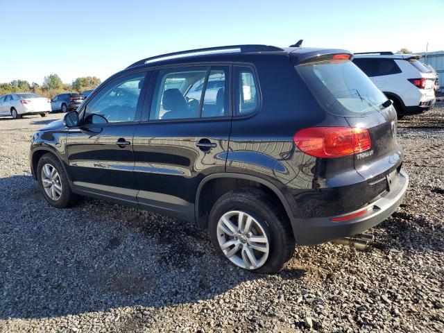 WVGBV7AX0HK013227 - 2017 VOLKSWAGEN TIGUAN S BLACK photo 2