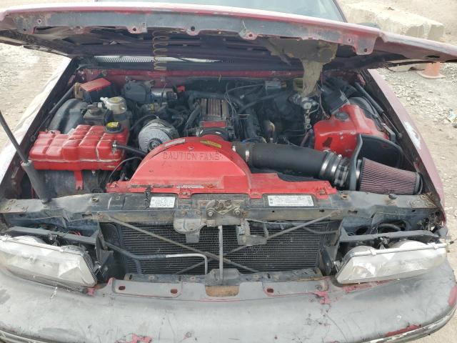 1G1BL52P3TR152631 - 1996 CHEVROLET CAPRICE / CLASSIC SS RED photo 11